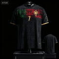 2026 New Portugal Jersey Casual Sports Breathable Printed T-shirt Quick Drying for Men and Women Family Matching